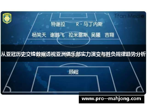 从亚冠历史交锋数据透视亚洲俱乐部实力演变与胜负规律趋势分析 从亚冠历史交锋数据透视亚洲俱乐部实力演变与胜负规律趋势分析
